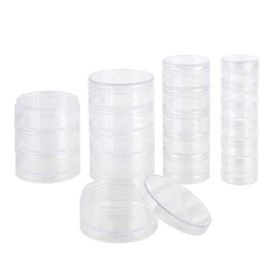 Clear Round Bead Storage Stack Set by Bead Landing™